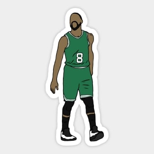 Kemba Walker Celtics Sticker